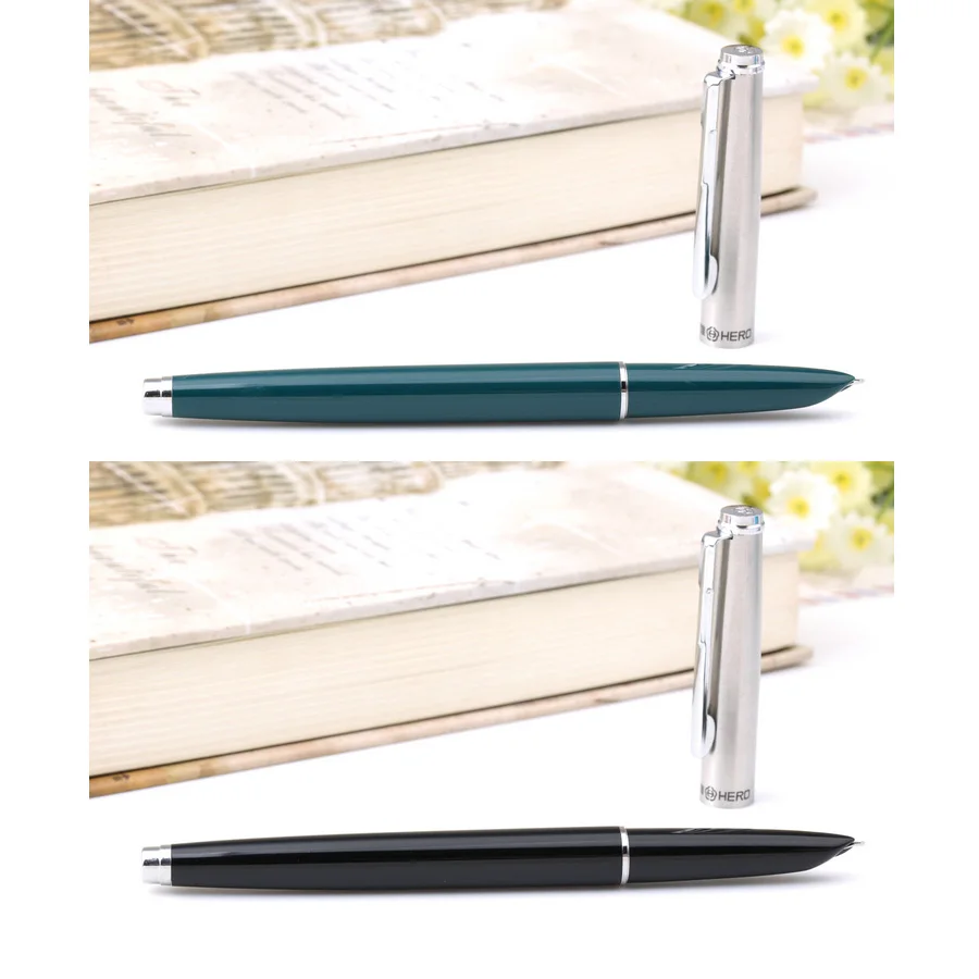 Ручка перьевая классическая 0 5 мм 10 шт./компл. Hero 007|hero 007|fountain penquality fountain pens |