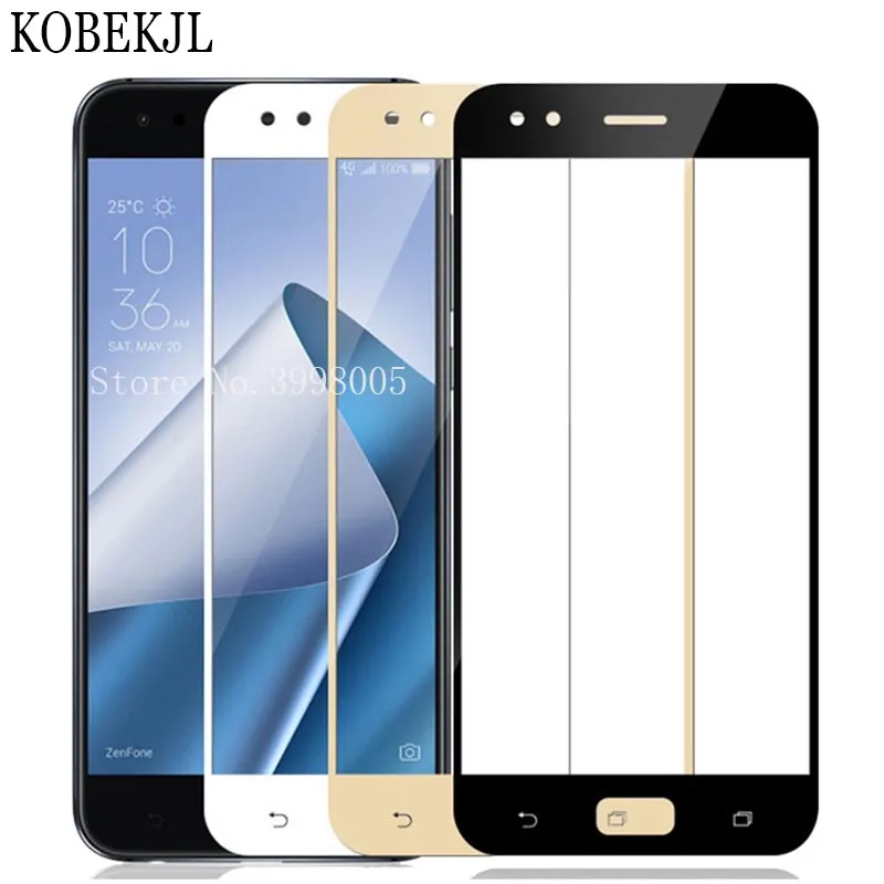Защита экрана для Asus Zenfone 4 ZE554KL закаленное стекло ZE 554KL ZE554 KL Z01KD Z01KDA Z01KS полное