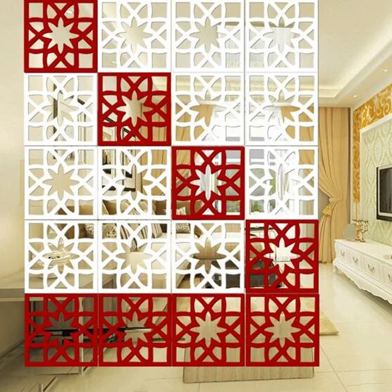 4 шт./лот экраны из плексигласа Biombo креативный китайский стиль перегородка для