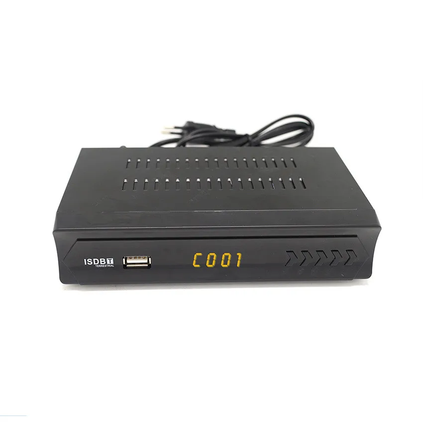 DVB ISDB/T тюнер HD спутниковый ТВ приемник Поддержка H.264 1080P ISDB T TV Box для Бразилии стран
