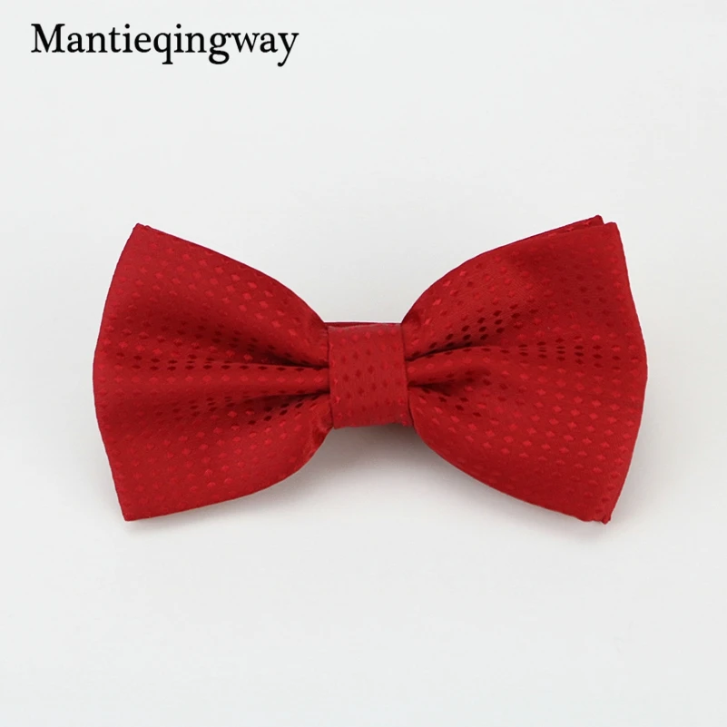 Мужской галстук-бабочка mantieqingway полиэфир для свадьбы в горошек с принтом