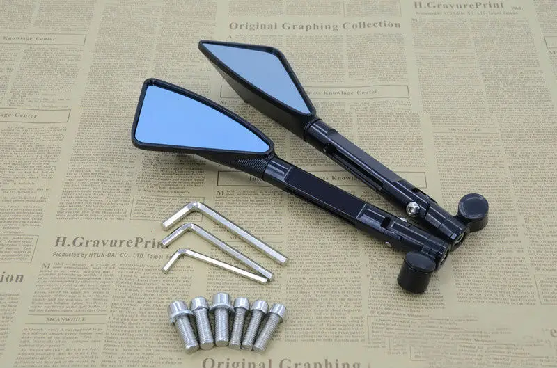 Боковые зеркала Мотоцикл CNC заднего вида для HONDA R1 R3 R6 FZ6 GSXR600 1000 NINJA250 ZX-6R Z750 Z800 |