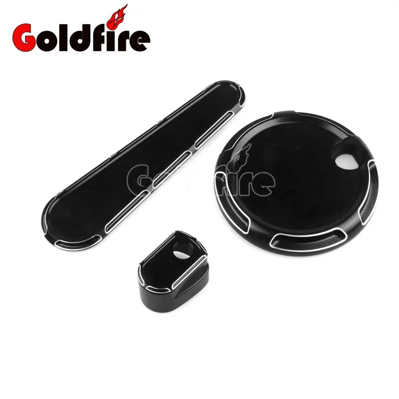 Новинка черные Запчасти для мотоциклов топливный бак дверной приборный трек