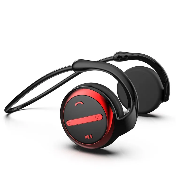 RBL601 Bluetooth 4,1+ EDR Беспроводные шумоизолирующие FM радио карты мобильный Спорт стерео бег музыка наушники гарнитура наушники - Цвет: Красный