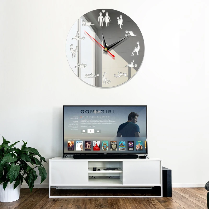 Настольные гигантские настенные часы для взрослых пикантные украшения