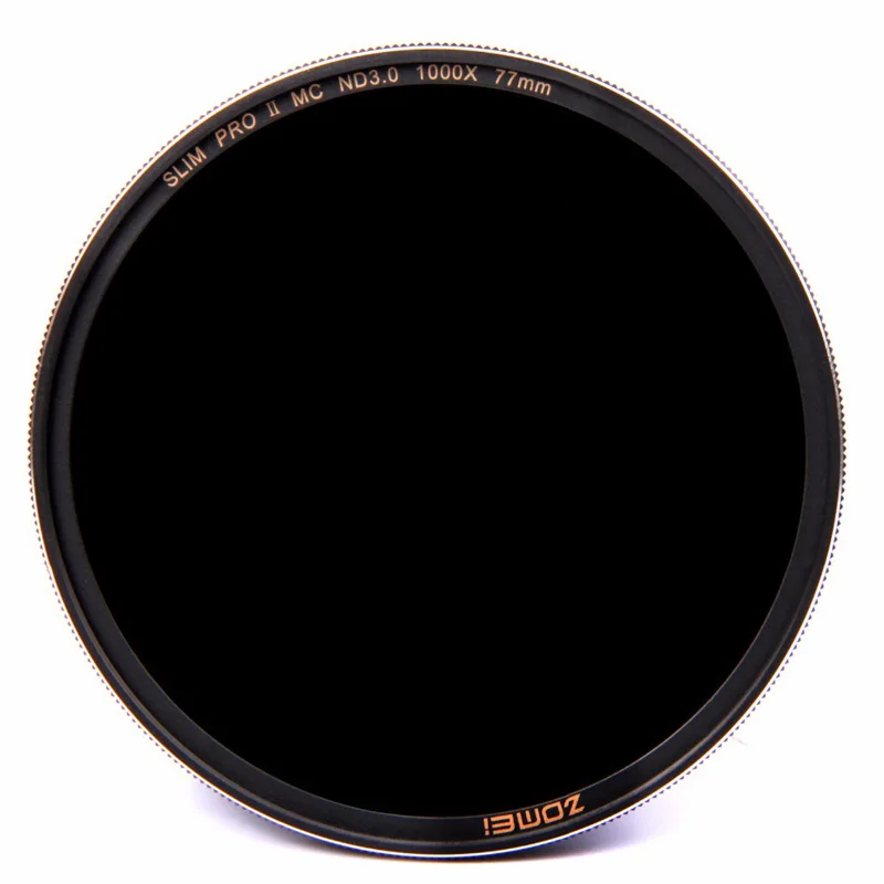 Zomei Slim MC ND1000 ND3.0 52/58/67/72/77/82 Pro Оптическое стекло нейтральной плотности ND фильтр для