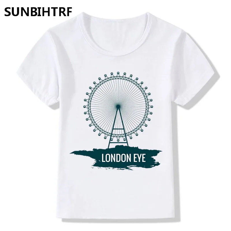 Коллекция 2018 года Забавные футболки с принтом I LOVE LONDON летние топы короткими