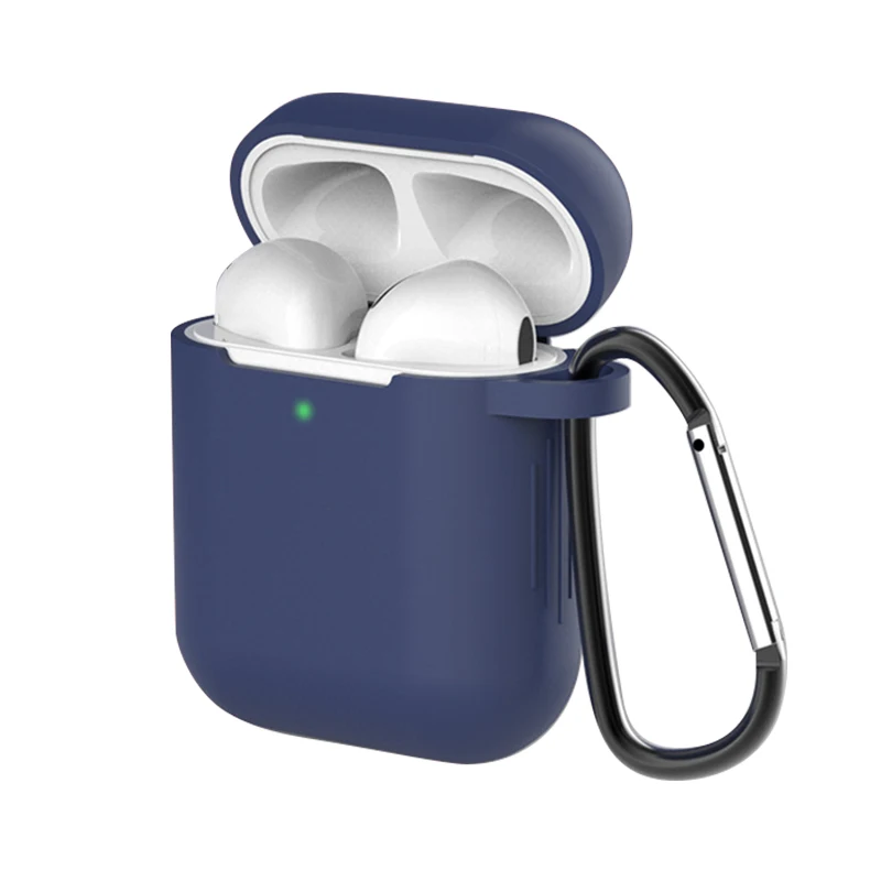 11 Мягкий силиконовый чехол для Airpods для Air Pods, противоударный защитный чехол для наушников, водонепроницаемый чехол для iphone 7 8, аксессуары для гарнитуры - Цвет: 11