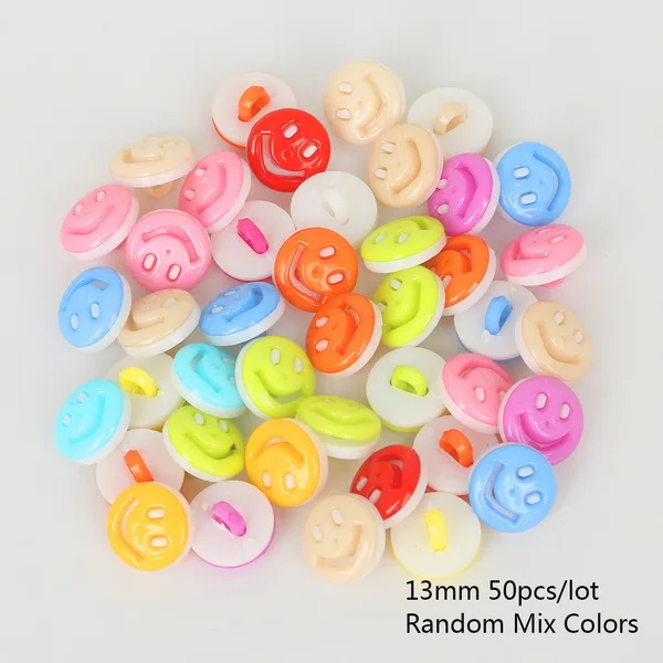 13X8mm 50pcs 50 шт. многоформенные пуговицы для шитья, аксессуары для одежды 9-15 мм, пуговицы для скрапбукинга, окрашенный пластик, случайным образом смешанный - Цвет: 13X8mm 50pcs
