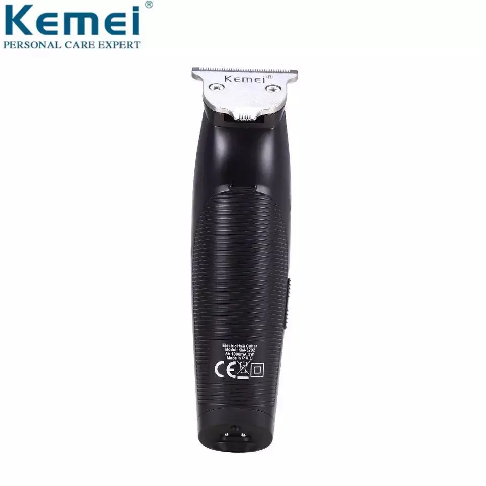 Professional Hair Clipper Barber Shop Salon Trimmer Rechargeable Electric Cutter Shaving Machine Razor KM-3202 | Бытовая техника