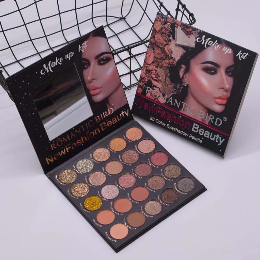 Блестящие радужные тени для век 25 цветов| |