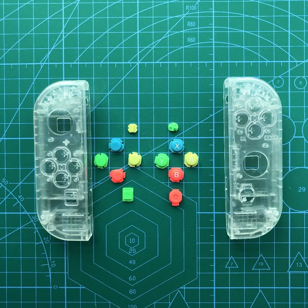 Для Nintendo Switch Console Joy con Корпус Корпуса чехол Белый Запасные части DIY корпус