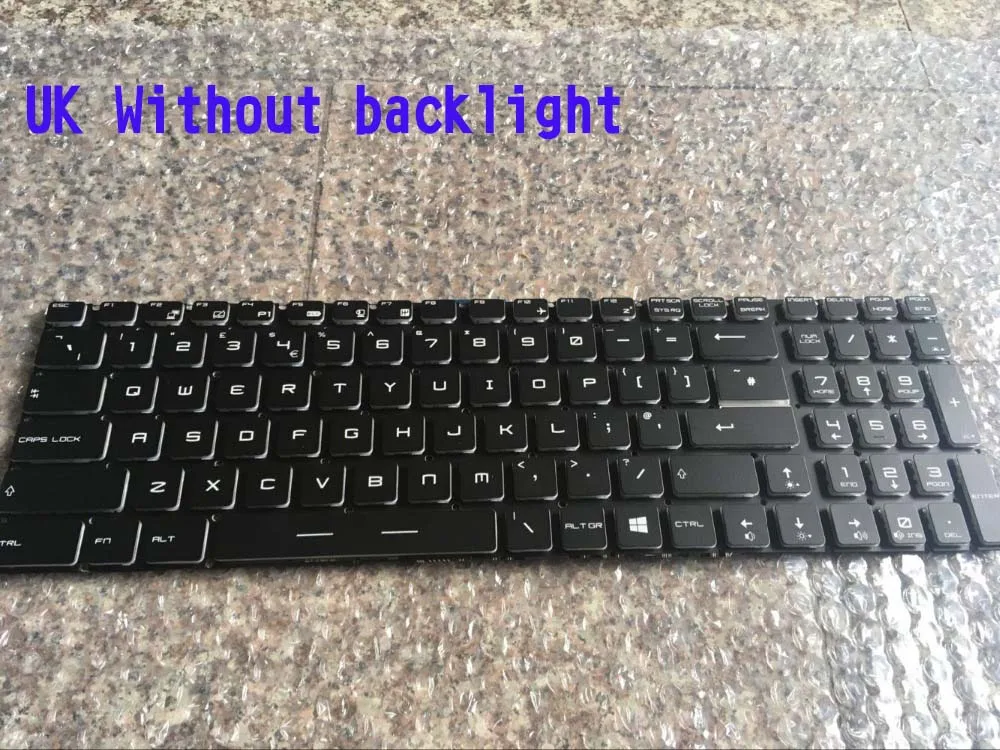 Клавиатура для MSI GL72 GP72 GE62 GE72 GL62 GP60 GS70 GL72M с