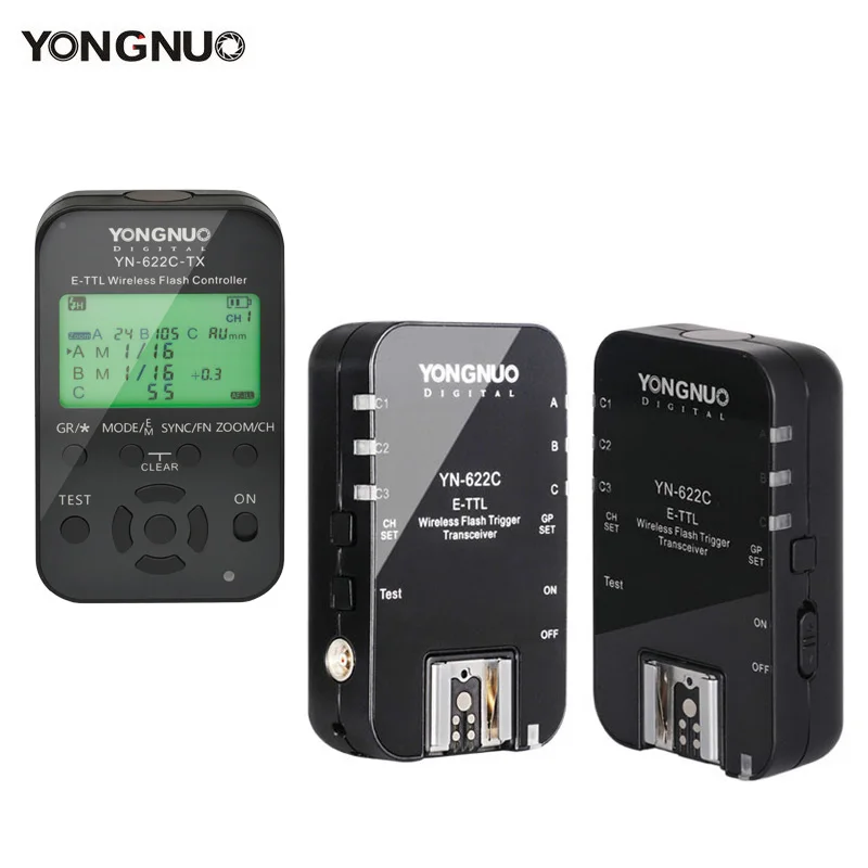 

Беспроводные триггерные приемники для вспышки Yongnuo YN622C II, 2 шт.
