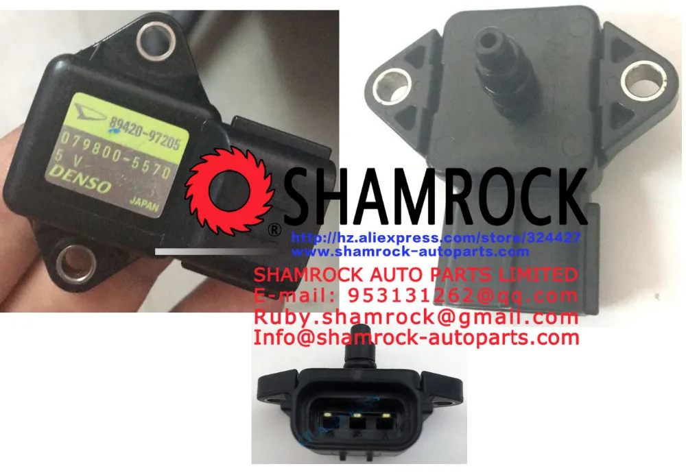 

89420-97205-000 / 079800-5570 MAP Manifold Absolute Pressure Sensor for DAIHATSU SIRION / Sparky S231E S221E