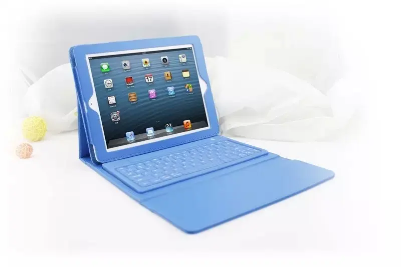 Силиконовый беспроводной Чехол для клавиатуры Bluetooth Apple iPad 2 3 4 планшет клавиатура
