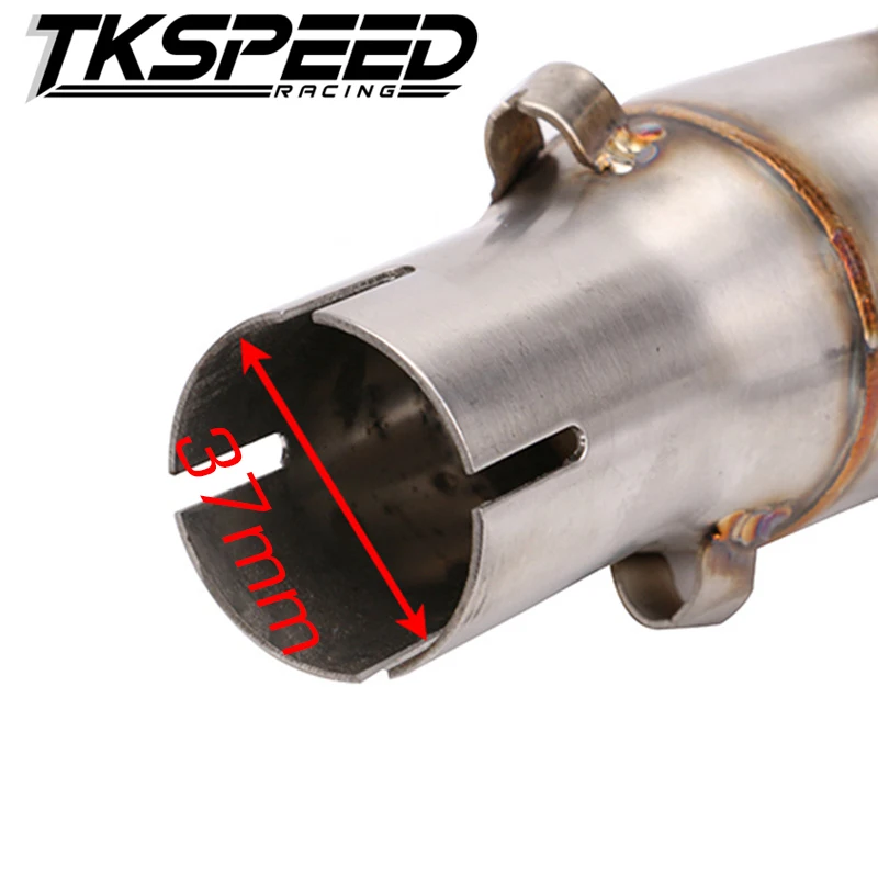 

A middle connect for kawasaki Z250SL Motorcycle Exhaust Pipe Muffler Escape Connecting Pipe Front Link Pipe Moto Mid Pipe