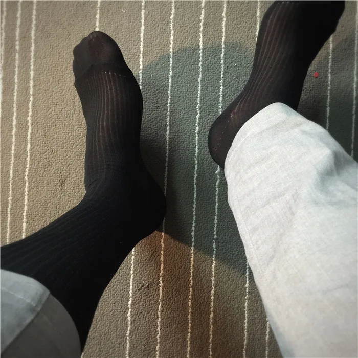 Мужские прозрачные Классические однотонные мужские сексуальные Стильные