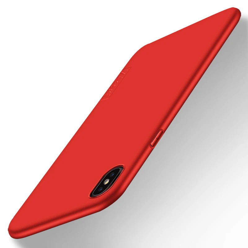 Red Для iPhone 6s чехол для iPhone 7 чехол Роскошный мягкий силиконовый чехол s для iPhone 7 7 Plus 6 6s Plus 5 5S чехол для iPhone 8 8 Plus X - Цвет: Red