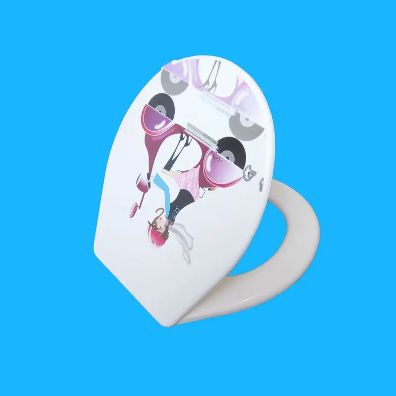 Крышка для унитаза стандартное закрытие 2020 высокое качество красочные Чехлы