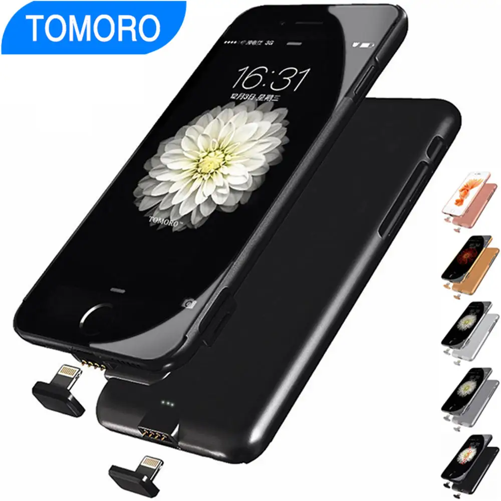 Чехол для аккумулятора power Bank iPhone 7 Plus чехол зарядки портативная дополнительная