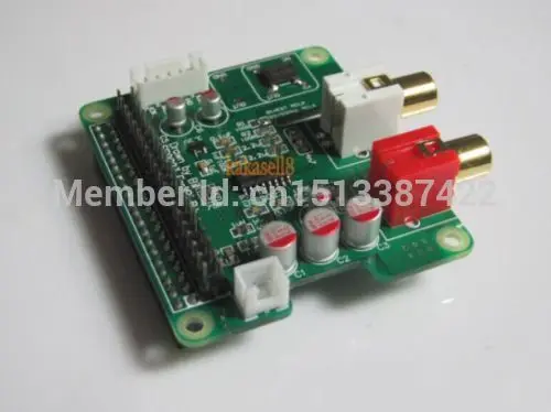 I2S HiFi DAC ES9023 Плата расширения декодирующая плата кодировщик для Raspberry pi B +|encoding
