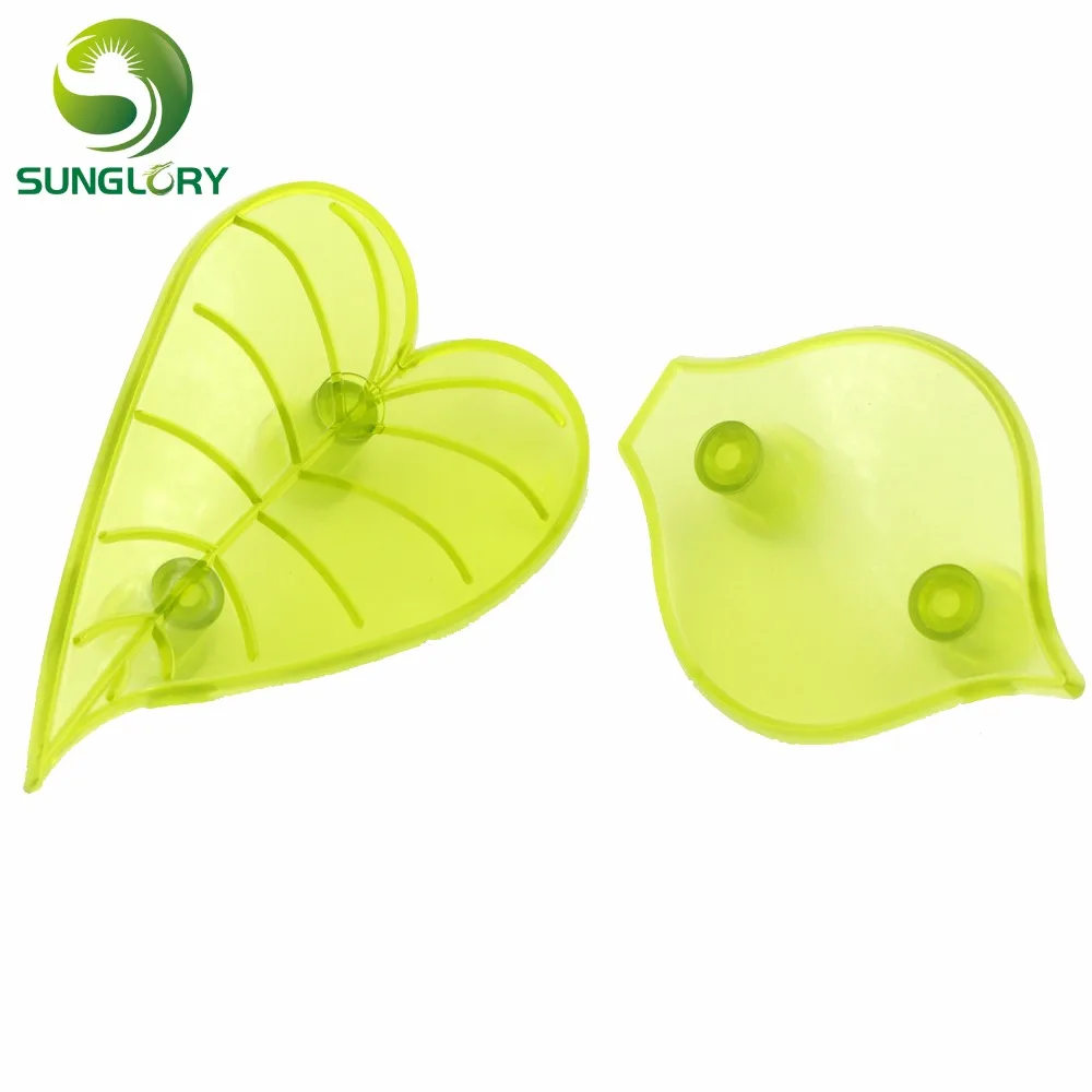 DIY 2 шт./компл. пластиковые помадки жевательная резинка Арм лилия и лист резак для