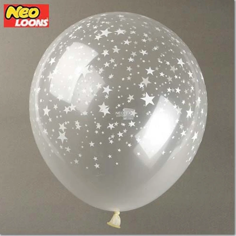 Воздушный шар 200 шт. 12 дюймов прозрачные звезды жемчужины фотопрозрачный для