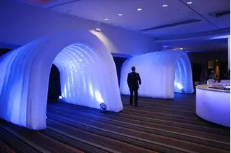 

High Quality Public Trade Meeting LED Inflatable Tunnel