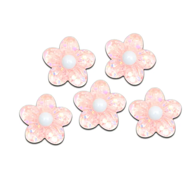 16x16mm-Five Star 20 шт Смешанные Прозрачные кабошоны из смолы, украшения для скрапбукинга, Аксессуары для мобильных телефонов - Цвет: 16x16mm-Five Star