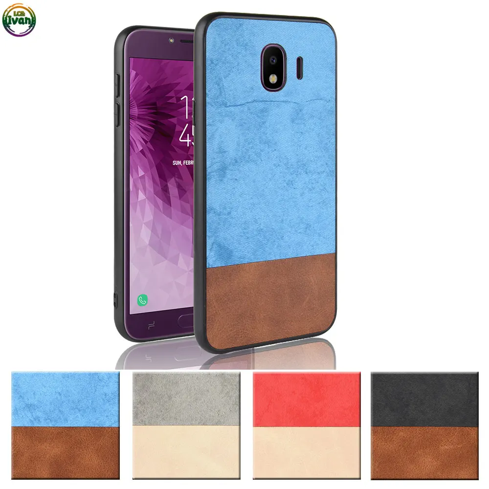 Чехол для Samsung Galaxy J4 2018 SM-J400F/DS SM-J400F телефон Мягкий кожаный чехол 4J SM J400 J400F/DS J400F Coque |