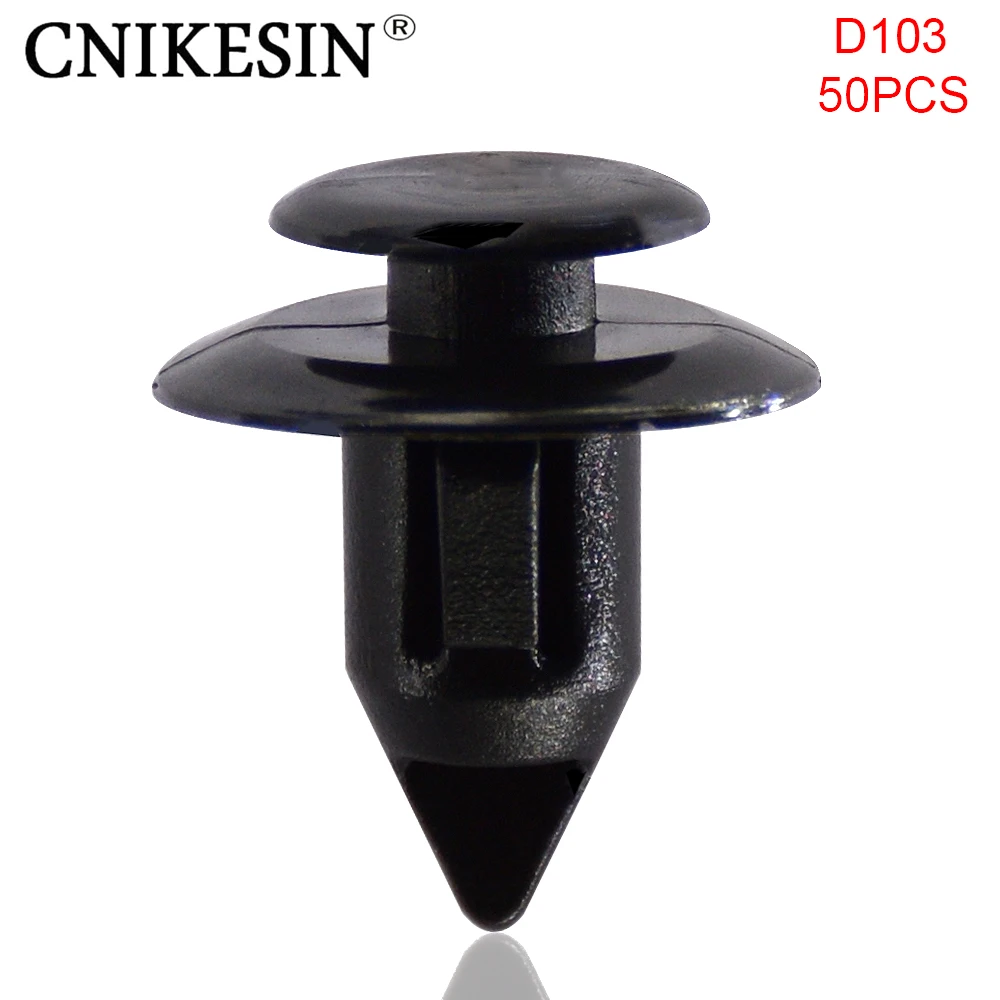 CNIKESIN 50 PCS D103 10 мм отверстие фиксатор автомобильный нейлон пуш ап Тип щит