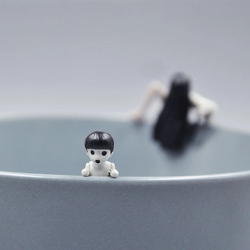 2 шт./набор Sadako Junsei Sorrowful Sins Cupmate Sputum Cupmates Cup Decoration теракт изображение игрушки ручка