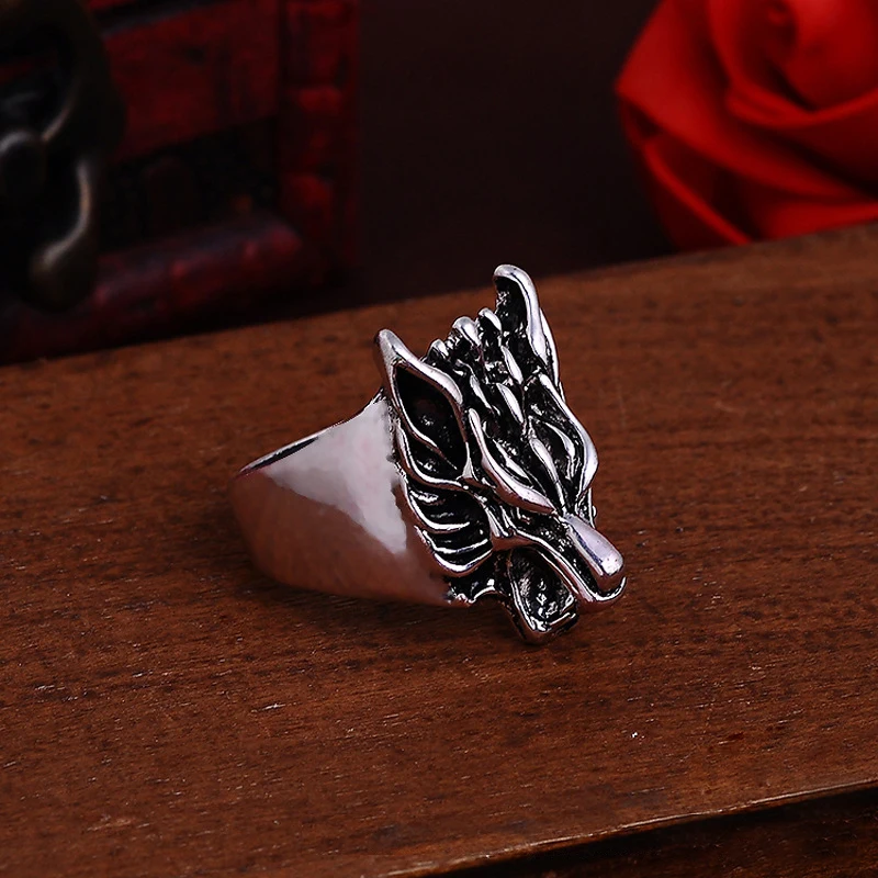 Мужское Винтажное кольцо из цинкового сплава в стиле панк|fashion rings|ring fashionrings free