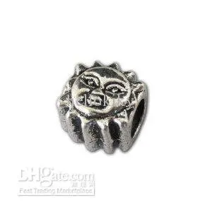 Ювелирное изделие 200 шт старинная серебряная металлическая подвеска в виде