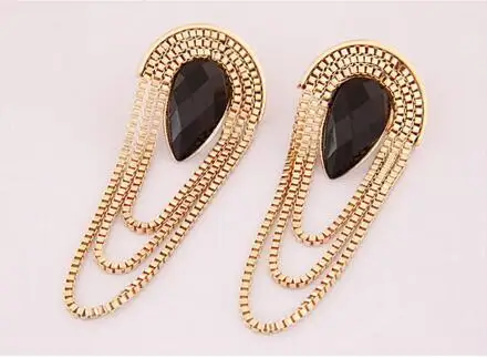 MX0458 заявление хрустальные Серьги для женщин Красивый Зеленый Камень Женщин