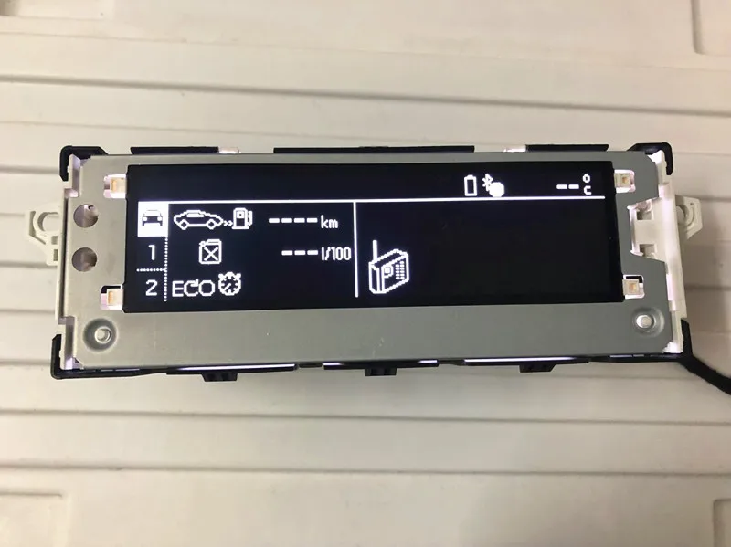 Белый Экран с пультом дистанционного управления USB Bluetooth дисплей монитор 6pin для