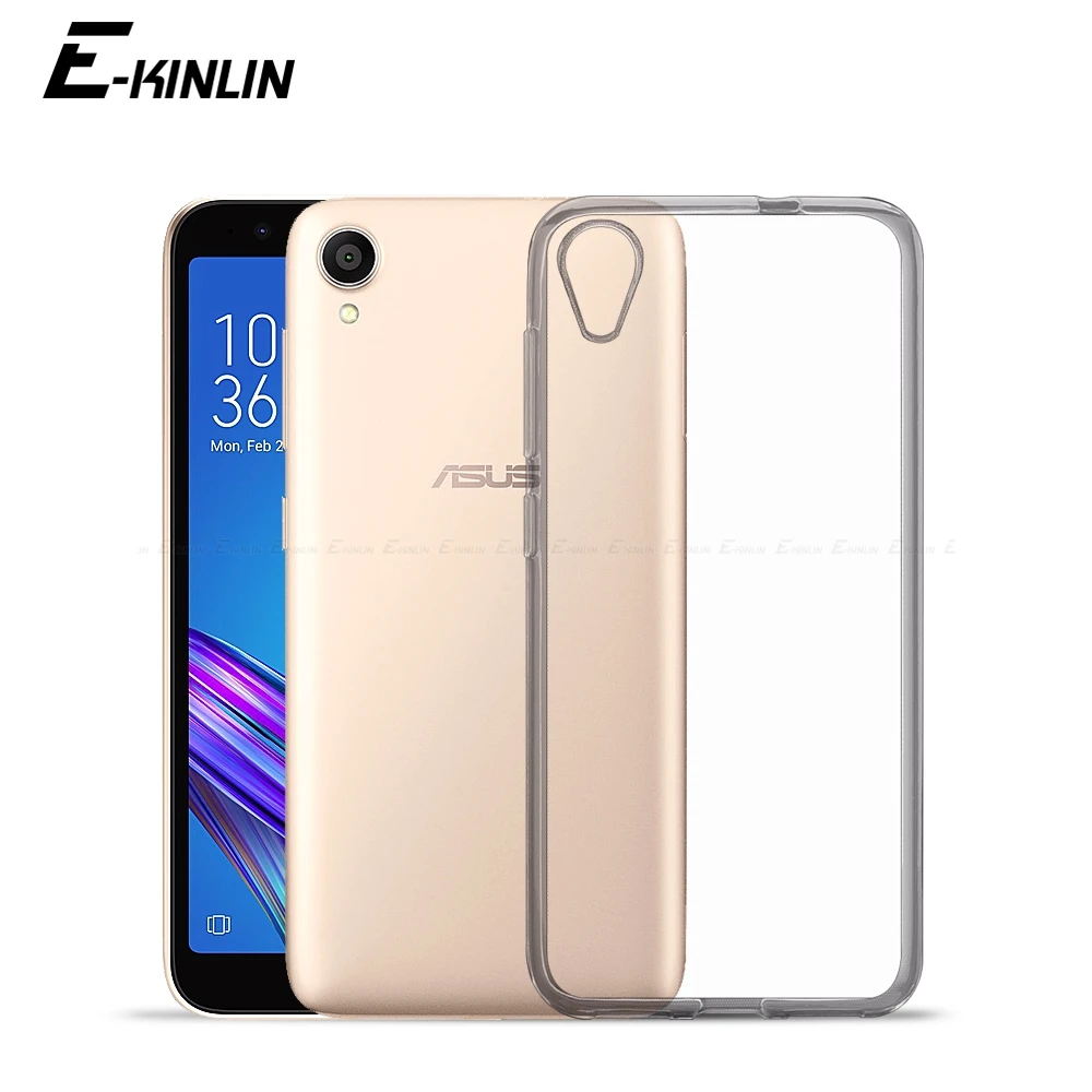 Прозрачная мягкая силиконовая задняя крышка для Asus ZenFone Live L1 ZA550KL ZB553KL ZB501KL