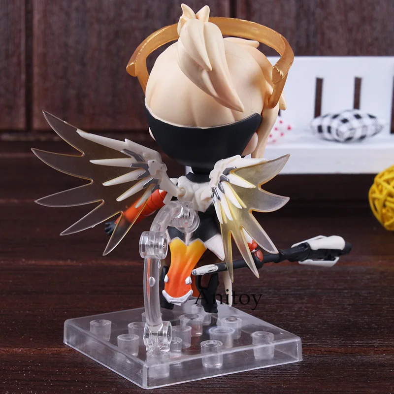 Nendoroid 790 Mercy Classic Skin Edition ПВХ Мерси фигурка Коллекционная модель игрушка кукла