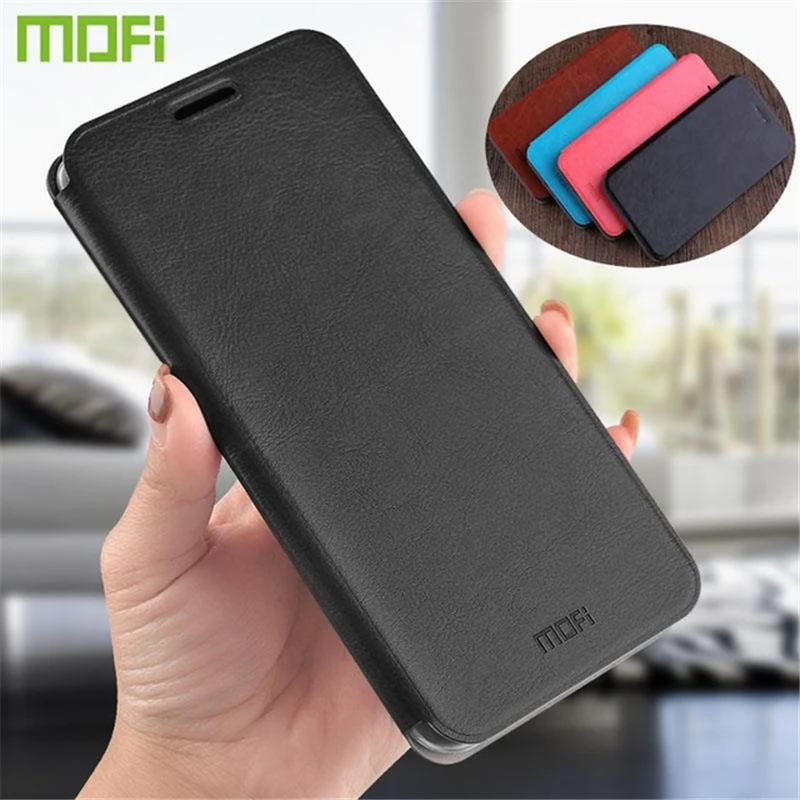 Чехол MOFI для Xiaomi redmi note 7 чехол книжка Pro высококачественный кожаный подставка Max