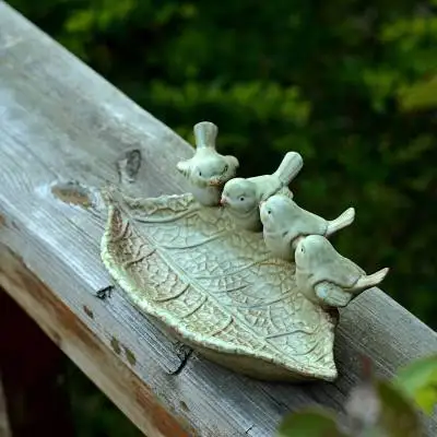 2019 керамические бани для родов садовый декор кормушка керамический аквариум