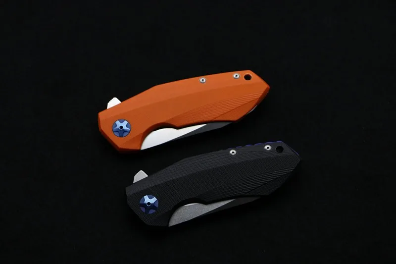 Складной нож LOVOCOO ZT0456 складной с подшипником D2 blade G10 ручка для выживания на