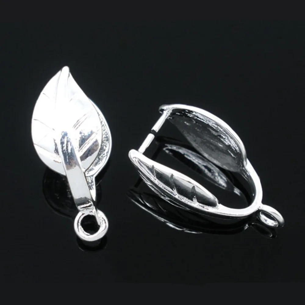 DoreenBeads Медный кулон зажимы и застежки для подвески серебряный цвет 20 мм (6/8 &quot) x 10