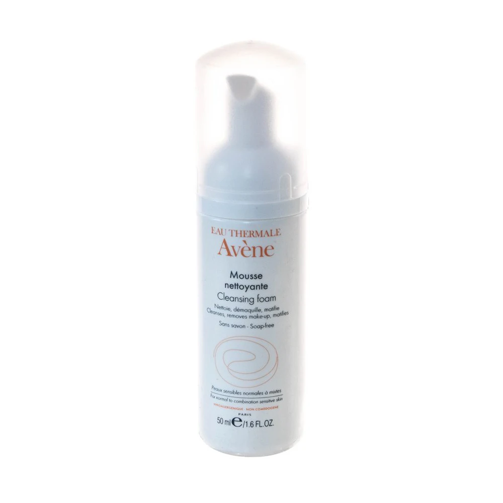 Пенка AVENE Очищающая для лица и области вокруг глаз 50 мл | Красота здоровье