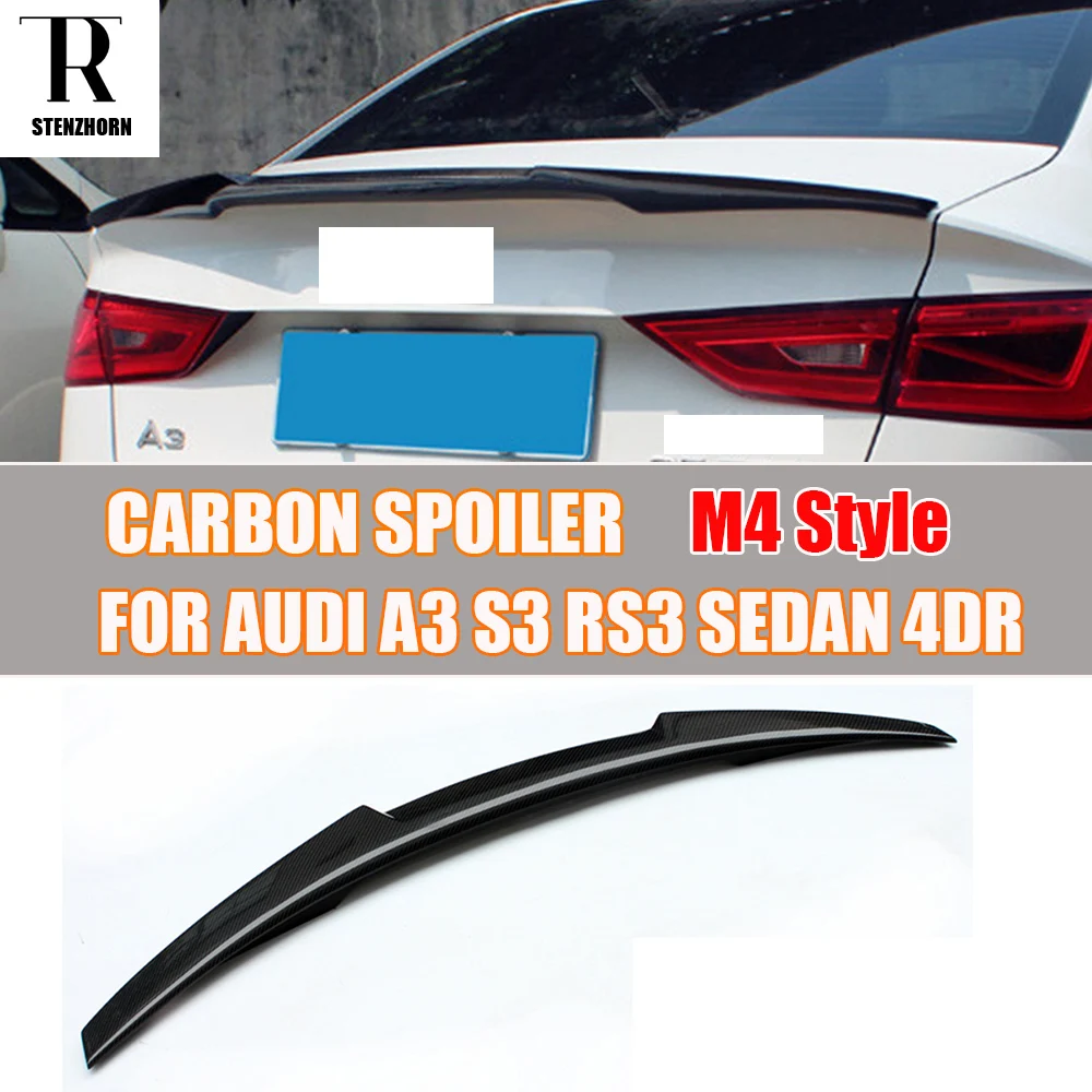 A3 S3 RS3 M4 стильная фотография из углеродного волокна для Audi седан 4 двери 2014