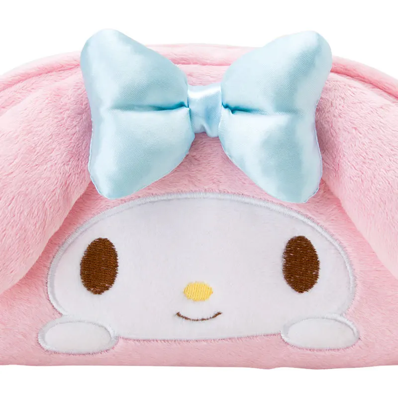 Милый мультфильм Cinnamoroll мой музыкальный плюшевый школьный пенал для женщин косметичка для девочек ручка для детей сумка