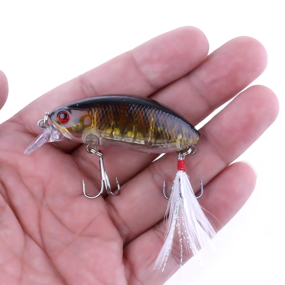 Hengjia 1 шт. рыболовные воблеры жесткая рукоятка г пластик 9 6 Приманка Crankbait