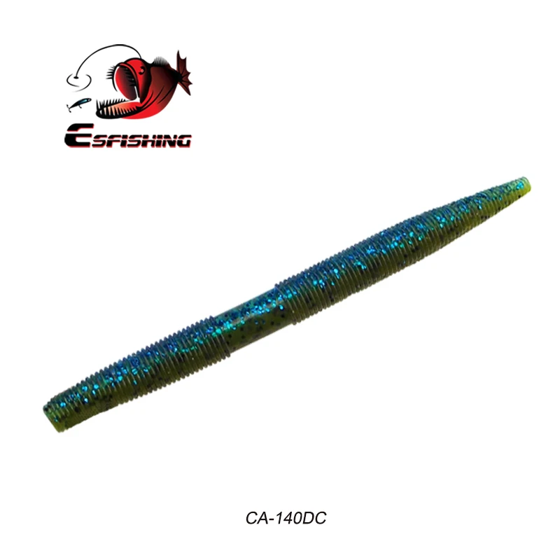 CA140DC Esfishing рыболовные червные приманки 135 мм 10 шт. Senko червь рыболовные приманки мягкие приманки Leurre soule Карп Рыбалка Iscas искусственное - Цвет: CA140DC