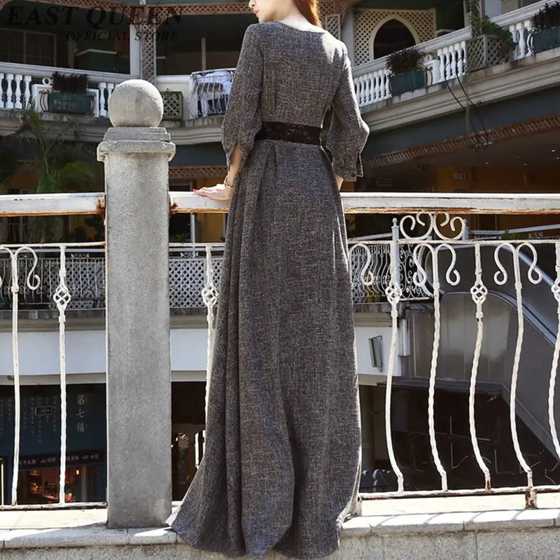 Женское длинное платье в стиле бохо праздвечерние чное Платье макси с длинным