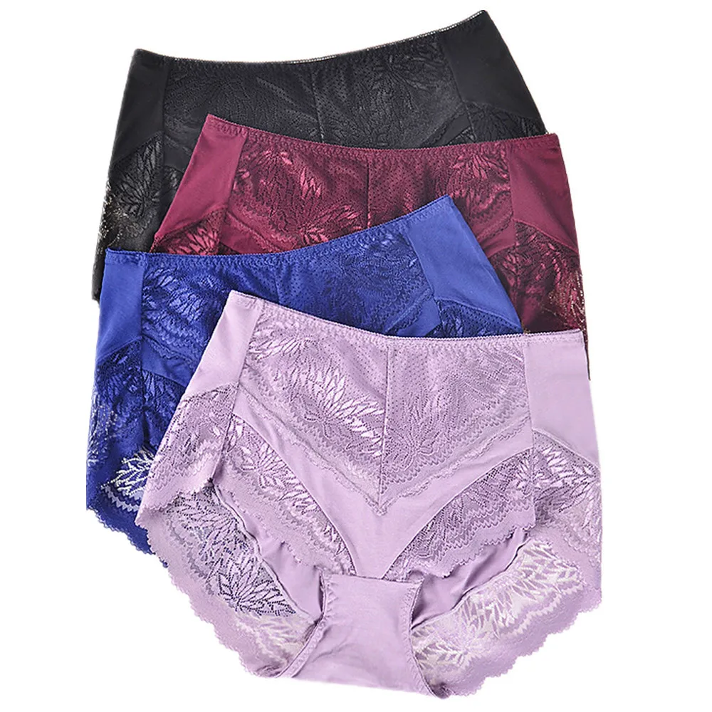 Французское романтическое 2019 бесшовное нижнее белье женское с высокой талией